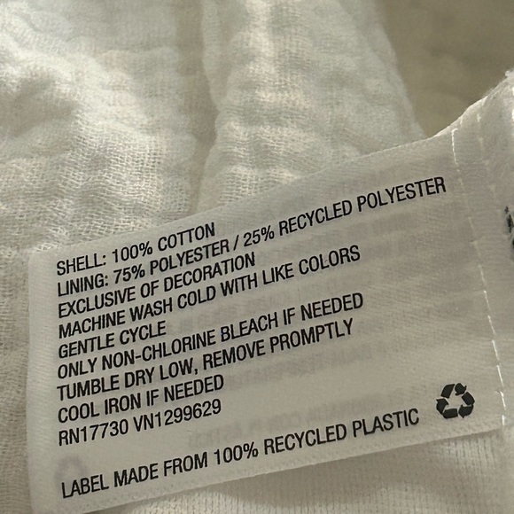 Knox Rose | Size Medium White Textured Boho Romper - Picture 10 of 10